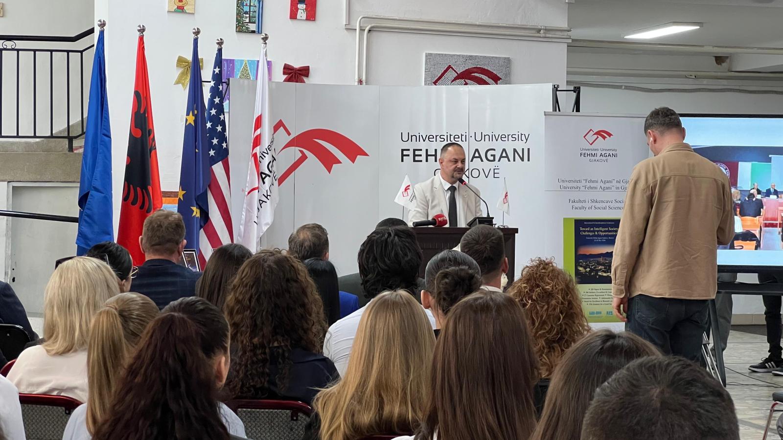 Ceremonia e hapjes së Konferencës Ndërkombëtare Shkencore “Drejt një Shoqërie Inteligjente: Sfida dhe Mundësi”